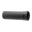 Burgerhout luchttoevoerbuis Ø80 l=2000mm PP zwart 2113392