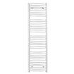 Henrad Aphrodite handdoekradiator 176.5x58.5cm 934watt 4 aansluitingen Staal Wit Glans 8222167