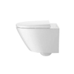 Duravit D-Neo wandtoilet met zitting 37x54x40cm Wit Hoogglans SW544305
