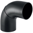 Geberit afvoer PE fitting bocht 90° grote radius 200 SW30248