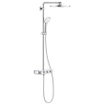 GROHE Euphoria smartcontrol Regendoucheset Opbouw- hoofddouche 31cm - handdouche rond - chroom OUTLETSTORE STORE31954