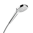 Hansgrohe Croma Select E handdouche Multi 1/2 xØ11cm met soft rain intense rain en massagestraal wit/chroom 0605326