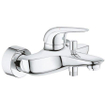 GROHE Wave New badkraan met koppelingen met omstel chroom SW87121