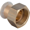 Geberit Mapress persfitting koper water overgangsstuk met losse moer binnendraad 1512F SW288065