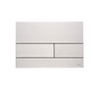 Tece Square II bedieningsplaat duospoeltechniek incl. inbouwraam metaal rvs geborsteld SW295879