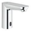 GROHE Euroeco Cosmopolitan E waterbesparende wastafelkraan infrarood zonder menging met LongLife batterij 6V chroom 0437794