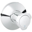 GROHE costa greepelement voor inbouwstopkraan instelbaar metalen greep chroom SW29726