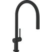 Hansgrohe Talis M54 Keukenmengkraan - uittrekbare handdouche 1- straalsoort - zwart mat SW528857