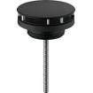 Hansgrohe Universeel afvoerplug voor wastafel/bidet mat zwart SW541652
