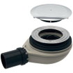 Geberit Setaplano douchebakafvoer 40mm met deksel waterslot 30 mm chroom OUTLETSTORE STORE34688