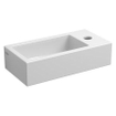Clou Flush 3 fontein 36x18x9cm kraangat rechts Keramiek Wit SW9328