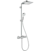 Hansgrohe Crometta e 240 1jet showerpite met thermostaat ecosmart chroom SW73207