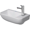 Duravit Starck Me fontein kraangat rechts 40x22cm wit SW258684