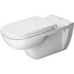 Duravit D-code wandcloset 70cm met spoelrand diepspoel wit 0295863