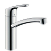 Hansgrohe Focus E2 keukenkraan met draaibare uitloop chroom 0450993