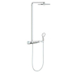 GROHE Rainshower SmartControl Regendoucheset Opbouw- hoofddouche 36cm - 2 functies - handdouche rond 11.5cm - chroom/wit SW97589