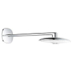 GROHE Rainshower Duo 360 Hoofddouche - 36x22cm - 2 straalsoorten - wandarm 45cm - moon white/chroom SW97597