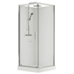 Nemo Spring Vidrio Douchecabine - 90x90cm - draaideur - vaste wand - veiligheidsglas - verstelbaar - thermostatisch SW290073
