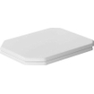 Duravit Series 1930 WC-zitting 36.7x43.7x3.6cm met softclose met quickrelease Kunststof wit Glanzend SW353748