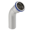Geberit Mapress persfitting inox water bocht 45 MF 18 SW293188