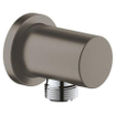GROHE Rainshower Wandaansluitbocht - ronde rozet - brushed hard graphite SW98901