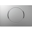 Geberit Sigma10 bedieningsplaat - 2-toets spoeling - ronde knop - glans/mat/glans chroom 0730023