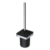 Geesa Frame Toiletborstel met houder Zwart (zwarte borstelkop) SW399641