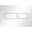 Tece Solid bedieningsplaat - duospoeltechniek - wit glanzend SW643995