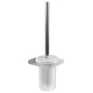 Nemo Spring - Vigor - toiletborstelgarnituur - met glas en borstel - 350 x 115 x 105 mm - roestvrij staal/zink - geborsteld nikkel SHOWROOMMODEL OUTLETSTORE STORE33116