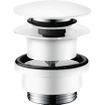 Hansgrohe afvoerplug 1 1/4" klikwaste voor wastafel- en bidetmengkranen wit mat SW451583
