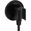 Hansgrohe Fixfit handdouchehouder incl. muuraansluitbocht mat zwart SW773905