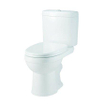 Nemo Start - Star - PACK - staand toilet 687 x 856 x 389 mm, wit porselein, verhoogd met uitgang H 18 cm - jachtbak met Geberit spoelmechanisme, wit porselein - toiletzitting softclose in duroplast SHOWROOMMODEL SHOW19274