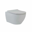 GO by Van Marcke wandtoilet - 53x36x35cm - met softclose & quickrelease zitting - porselein glans wit SW1009746