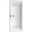 Villeroy & Boch Squaro Edge 12 bad quaryl rechthoekig 180x80x45cm incl. poten en afvoer /overloopcombinatie wit 0942247