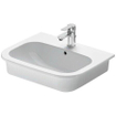 Duravit D Code inbouwwastafel 54.5x43cm 1 kraangat wit 0315112