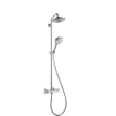 Hansgrohe Raindance Select 240 AIR Showerpipe: met douchekraan en EcoSmart hoofddouche met 3jet ecosmart handdouche chroom 0450882