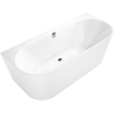 Villeroy & boch Oberon 2.0 halfvrijstaand bad 180x80cm met paneel alphine white SW209464