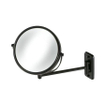 Geesa Mirror Scheerspiegel 1 arm 3x vergrotend Zwart SW104292