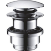 Hansgrohe Universeel afvoerplug 1 1/4" met pop-up chroom 0459380