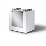Vasco D350 ventilatieunit systeem D met warmteterugwinning 350m3h ErP ventilatie A SW523531