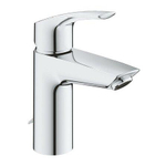 GROHE Eurosmart wastafelmengkraan SSize metalen hendel SilkMove StarLight EcoJoy verzonken ketting FastFixation chroom SW646821