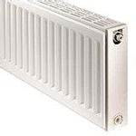 Henrad set zijpanelen voor radiator 30x16cm type 33 Staal Wit Glans SW71203
