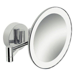 Nemo Spring - Icono - cosmeticaspiegel - met dubbele arm - LED verlichting - messing/glas - wandmontage - 3x vergrotend - chroom SW293993