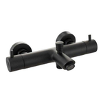 GO by Van Marcke badkraan - 26.3cm - opbouw - thermostatisch - messing zwart mat SW856994