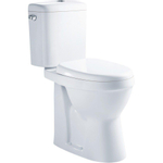 Nemo Go XJoy spoelrandloos PACK staand toilet verhoogd PK zonder spoelrand porselein wit wczitting sofclose in kunststof SW287128