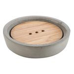 Nemo Stock Natural Boro zeephouder 115 x 25 mm materiaal betonhout SW293550