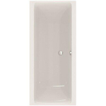 Go by Van Marcke Helsinki inbouwbad duo 180x80x46.5cm incl poten Acryl Glans Wit SW641898