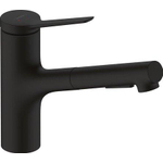 Hansgrohe - Zesis M33 - ééngreepskeukenmengkraan 150 - uittrekbare vuistdouche - 2 jets - mat zwart SW793347