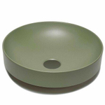 GO by Van Marcke waskom - 40x40x9cm - opbouw - rond - porselein rain forest SW1009741