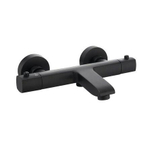 GO by Van Marcke badkraan - 26.6cm - opbouw - thermostatisch - messing zwart mat SW877711